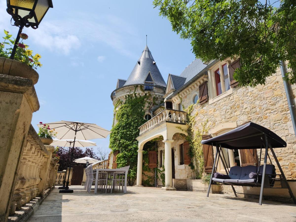 The Green Room At Chateau Joncasses Near Cahors, France Cambayrac Dış mekan fotoğraf
